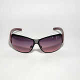 Fashion Sunglasses Burgundy Frame Pink Gradient Lens DG7119