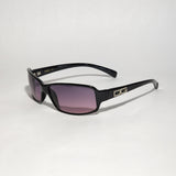 DG Women Fashion Sunglasses Black Frame Pink Gradient Lens DG2474