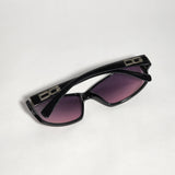 DG Women Fashion Sunglasses Black Frame Pink Gradient Lens DG2474