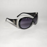 DG Women Fashion Sunglasses Black Frame Smoke Lens DG26108