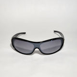 Women Fashion Sunglasses Black Frame Smoke Lens DG09