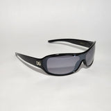 Women Fashion Sunglasses Black Frame Smoke Lens DG09