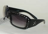 Women's Sunglasses Rhinestone Black Frame LD9549RS