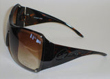 Women's Sunglasses Tortoise Shell Frame Amber Lens O6092