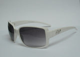 Women's Sunglasses White Frame Smoke Lens GR-92207