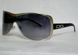 Women's Sunglasses Silver Frame Smoke Lens DG27