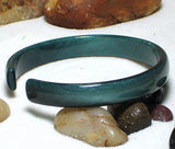 Green bangle bracelet for women