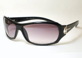 Women's Sunglasses Black Frame Gradient Lens S21108