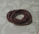 8 multi-strands brown bracelet