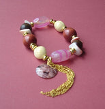 Multicolor pink bracelet