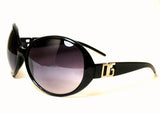 Women's Sunglasses Black Frame Smoke Lens DG26130