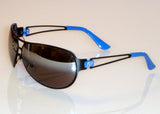 Men's Sunglasses Aviator Black Blue frame SM2296