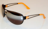 Men's Sunglasses Aviator Black Orange frame SM2296