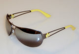 Men's Sunglasses Aviator Gun Metal and Yellow frame SM2296