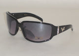 Women's Sunglasses Black Frame Pink Gradient Lens VG2811