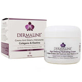 Dermaline Anti-Aging Hydrating Cream with Collagen Elastin & Hyaluronic Acid 2 oz