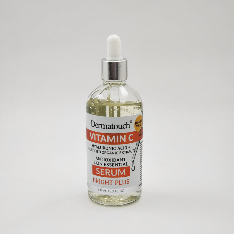 Dermatouch Vitamin C Hyaluronic Acid Face Serum Bright Plus 3.3 oz