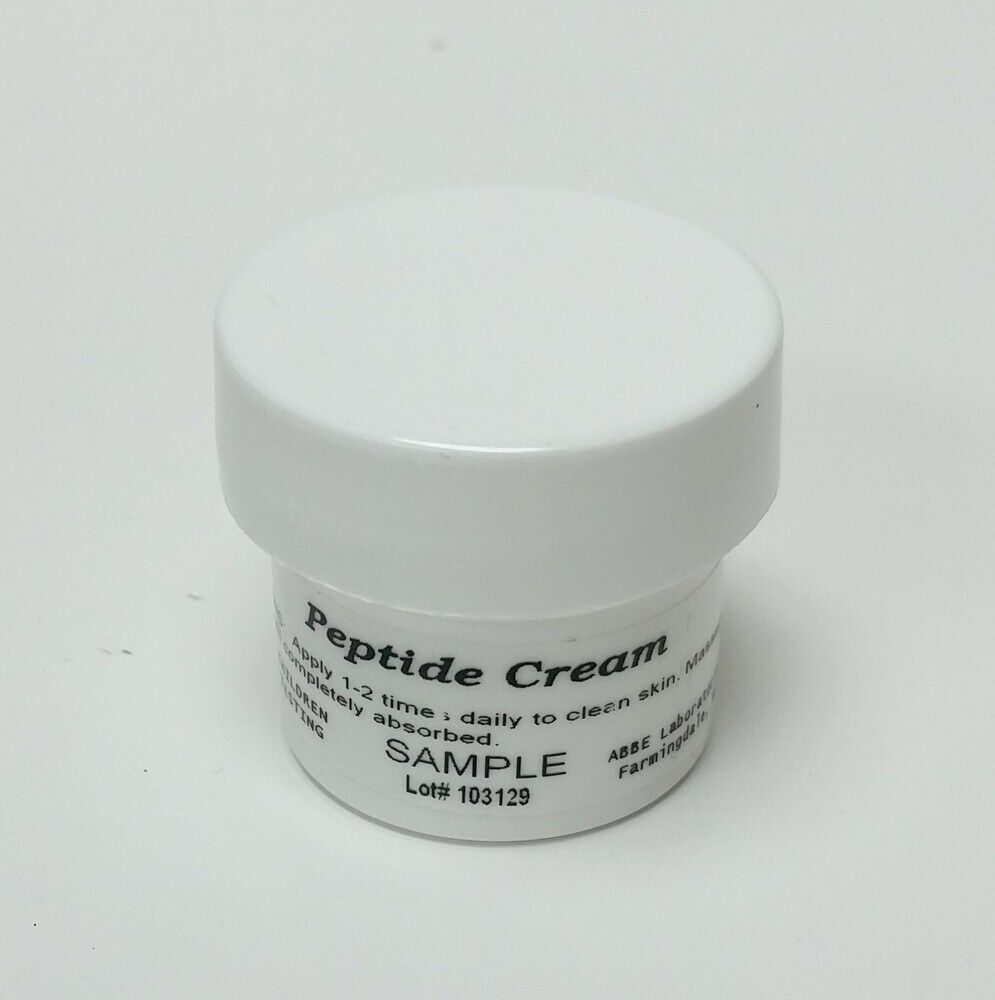 Face & Neck Peptide Cream 0.25 oz Mini Size by ABBE Laboratories