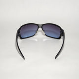 Fashion Sunglasses Black Frame Blue Gradient Lens DG7119