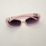 Fashion Sunglasses Pink Frame Pink Gradient Lens DG26104