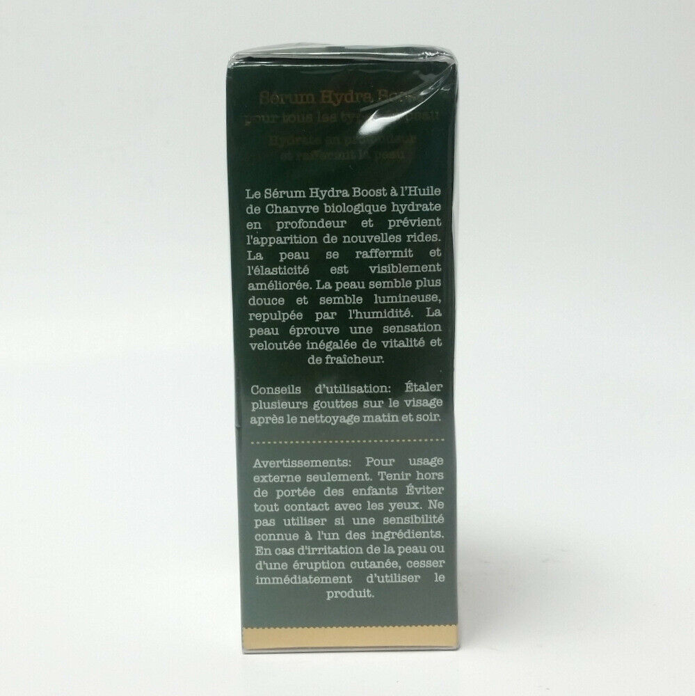 Frulatte Hemp Elements Hydra Boost Serum 1 oz with Hyaluronic Acid All Skin Types