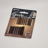 Goody Bobby Pins Brunette Colour Collection Dark and Medium Brown 36 Pcs