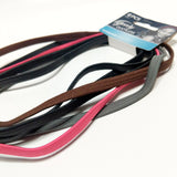 Goody Ouchless Elastic Headband 6 PCS Black brown Gray and Coral Pink Headbands