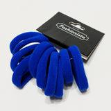 Hair Ties Elastic Seamless Band Ponytailers 10 Pcs Royal Blue School Ponytail tie