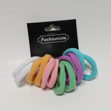 Hair Ties Elastic Seamless Band Ponytailers 12Pcs Pastel Colors Ponytail tie