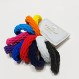 Hair Ties Elastic Seamless Band Ponytailers Multicolor Bright Ponytail 10 Pcs