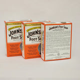 Johnson's Foot Soap Quick Dissolving Powder Soothes Softens Relieves 3 Boxes