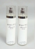 Kenneth Cole White Fragrance For Her Body Mist 8 oz Spray LOT of 2