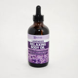 Lavender Relaxing Body Oil 4 oz with Sunflower & Rosemary by 18 Actives