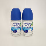 Lot of 2 Instituto Espanol Milk Roll on Deodorant 2.5 oz Leche Alcohol Free