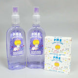 Lot of 2 Para Mi Bebe 8.3 oz Violets Spray Cologne Agua De Violetas & Soap Bars