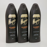 Magno Classic Original Shower Gel 550 ml by La Toja for Men - Lot of 3