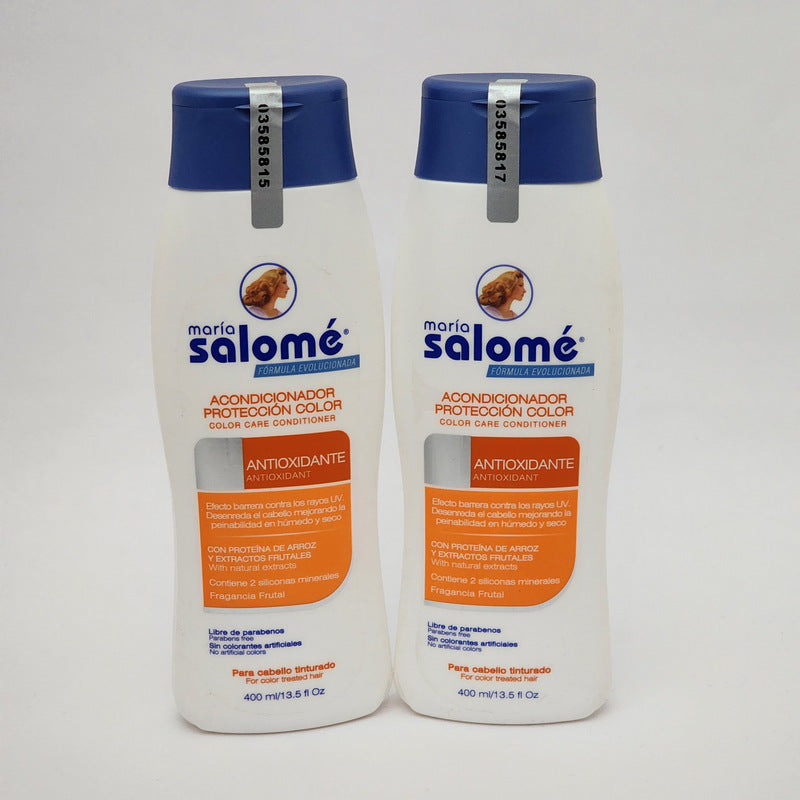 Maria Salome Color Care Protection Conditioner 13.5oz Salt Free Sin Sal Lot of 2