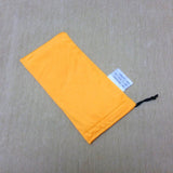 Microfiber Pouch Soft Cleaning Case Sunglasses Eyeglasses Orange