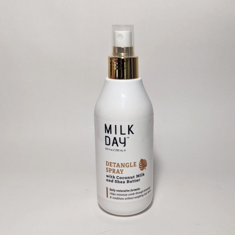 Milk Day Detangle Spray with Coconut Milk and Shea Butter 8.5 fl oz / Abella's Beauty Store