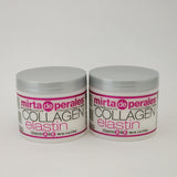 Mirta De Perales Collagen & Elastin Face & Neck Cream Vitamins A & E 4oz Lot of 2