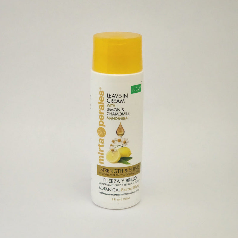 Mirta de Perales Lemon & Chamomile Leave-in Hair Cream Strength Shine 8 oz 2-Pcs