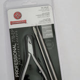 Mundial 778-EP Professional Premium Cuticle Nipper Spatula Pusher & Nail Stick