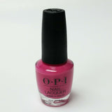 OPI Nail Lacquer Polish Kiss Me On My Tulips NL H59 100% Authentic Hot Pink