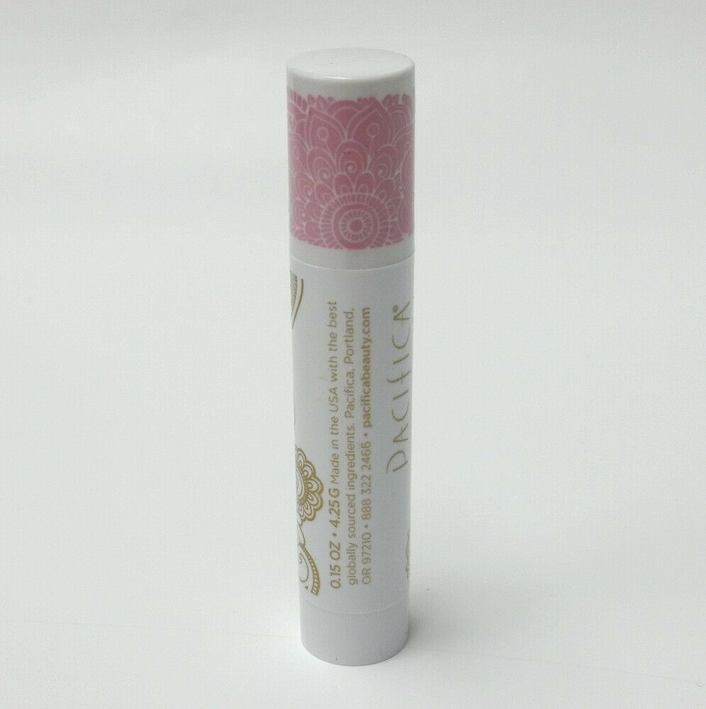 Pacifica Natural Color Quench Lip Tint Balm Vanilla Hibiscus 0.15 oz / 4.25 g