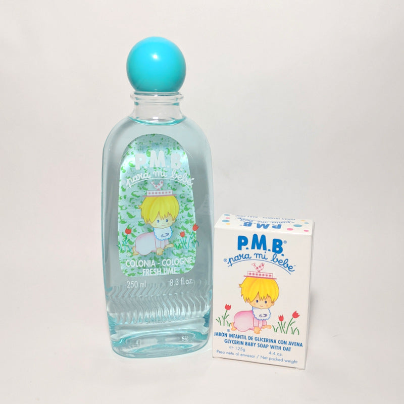 P.M.B--Colonia-Infantil-Baby-Cologne-Blue-Boy-250ml-(8.3fl-oz)