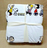 Peanuts Snoopy Velvet soft Throw Blanket Berkshire 90" X 90" Fleece Full Queen