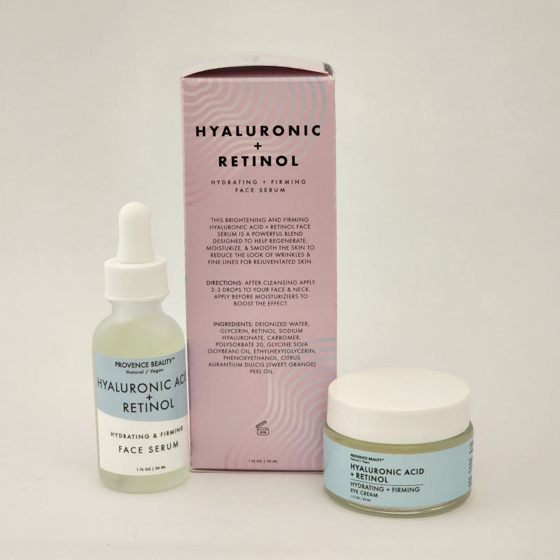 Provence Beauty Hydrating Face Serum & Eye Cream Hyaluronic Acid + Ret Abella's Beauty Store