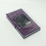 Purple BR Makeup Purse Kit Set Eyeshadow Lip Color Blush Glitter Applicators