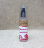 Woolzies Rosewater 100% Natural Damask Rose Toner - Rose Water Facial Moisturizer 4 oz