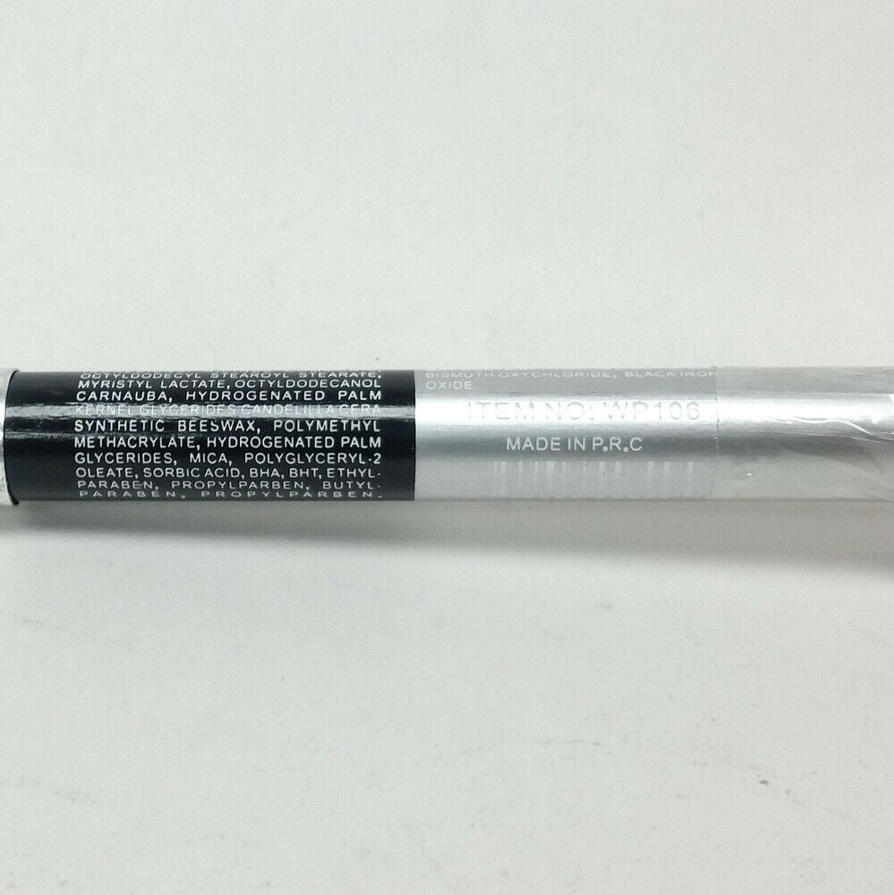 Santee Double Color Jumbo Eyeliner Black & Silver 4.3 g with Sharpener on Top